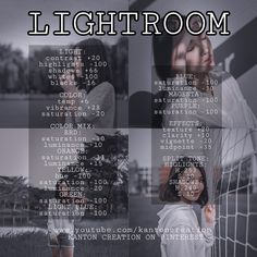 two women standing next to each other in front of a soccer net with the words lightroom on it