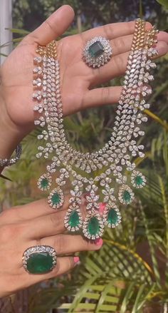 Diamond Haram Indian, Jewelry Ideas For Bride, Wedding Jewelry Ideas For Bride, Wedding Jewelry Ideas, Ruby Cruz, Bride 2024, Beautiful Diamond Necklace