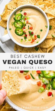 the best cashew vegan quesadilla recipe is made with only three ingredients