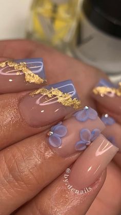 Short Square Acrylic Nails, Designs Nail, Short Acrylic Nails Designs, Coffin Nails Designs, Cute Nail Designs, Pretty Acrylic Nails, Fancy Nails