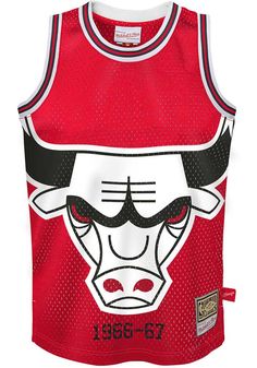 Your little Bulls fan will be ready for warm weather with this Chicago Bulls Red Youth Tank Top! This Chicago Sleeveless Shirt features a sublimated all over team graphic. Sublimated all over print, Jocktag on left front of body, Scoop neck, Sleeveless, Striped neck tape and cuffs, Perfect for any young sports fan!, 100% POLYESTER, 8 Collegiate Sleeveless Top For Streetwear, Sporty Sleeveless Jersey Top, Sleeveless Jersey Sports Top, Collegiate Sleeveless Jersey Top, Team Spirit Red Sleeveless Tops, Sleeveless Basketball Top With Team Logo, Sleeveless Jersey Sportswear Top, Collegiate Red Sleeveless Top, Red Collegiate Sleeveless Top