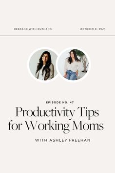 Achieving the perfect work-life balance might seem like a daunting task, especially when you're juggling a full schedule. But Ashley Freehan, a renowned working mom and expert in productivity, is here to revolutionize how we approach our lives. Join us as we explore her productivity tips, strategies, and secrets in this must-read article. Tips For Working Moms, Productivity Coach, Working Mom, Comparing Yourself To Others, Productivity Tips, Being Good, Coaching Program