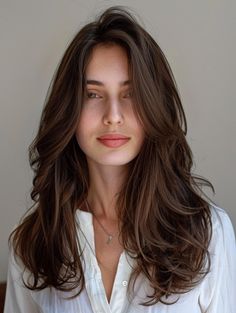 Layered Haircuts for Long Hair: Your Complete Guide to Revamping Your Tresses - Style US Layered Angled Haircut, Rounded Haircut Long Layers, V Long Layered Haircuts, Long Haircuts Ideas, U Shaped Layered Haircut, Long Layered Womens Haircuts, Layered Hair U Shape, Trendy Haircuts Long Hair, Best Layered Haircut For Medium Hair