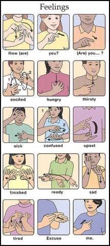 Conversation Essential Sign Language See our amazing American Sign Language Fonts at http://www.teacherspayteachers.com/Product/American-Sign-Language-Style-Font-Family-531193 Learn Asl, Materi Bahasa Jepang, Asl Signs