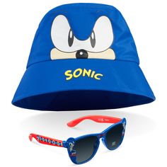 PRICES MAY VARY. Get your little Sonic fan ready for fun in the sun with this cool kids sun hat and sunglasses set. The set includes a lightweight and breathable childrens bucket hat and a matching pair of childrens sunglasses, perfect for providing extra protection for your little one during warm summer days This boys Sonic hat and sunglasses set comes in one size fits all, meaning it's perfect for kids of all ages and will continue to fit them for summers to come so they can stay stylish and p Sonic Hat, Childrens Glasses, Hat And Sunglasses, Gamer Boys, Boys Hat, Boys Sunglasses, Kids Sun, Kids Sun Hat, Bucket Hat Summer