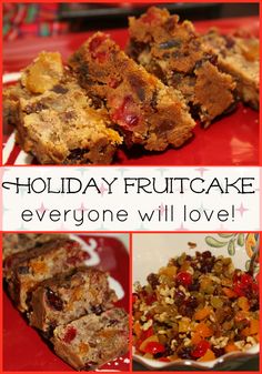 holiday fruitcake everyone will love on the table for breakfast or brunch time