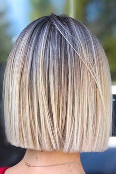 Bob Haircut Ideas To Inspire Your Next Cut ★ Straight Bob Haircut, Blonde Shades, Blonde Bob Haircut, Bob Cuts, Choppy Bob Hairstyles, Haircut Styles, Short Bob Haircuts, Haircut For Thick Hair, Bob Haircut