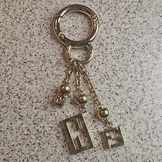 Fendi Gold Zucca Monogram Keychain Bag Charm. This Cute Charm Has 3 Zucca Logo Charms In 3 Classic Styles. Super Cute And In Like New Condition! Join My Posh Show To Learn More! Details In My Closet! Don't Like My Price? Make Me An Offer! Like More Than One Thing? Bundle & Save!! Ships Next Business Day!! All Items 100% Authentic!! Offers Welcomed!! Please No Lowball Offers, Thank You!!! All, If Any, Flaws Have Been Showed To Audience Prior To Bidding. If A Case Is Open, And/Or At Pmhq, Please R Monogram Keychain, Fendi Accessories, Keychain Bag, Cute Charms, Bago, Classic Style, Fendi, Charms, Monogram