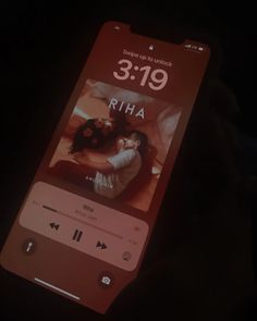 an iphone displaying the music player on it's screen, with text reading 3 19