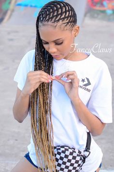 Plaits Hairstyles Black, Queen Braids, Plait Hair, Cornrows Hair, Afro Hair Girl, Hair Glam, Beautiful Salon, Water Pattern