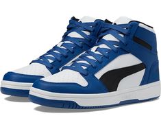 PUMA Rebound Layup | Zappos.com White Puma, Puma Mens, The Vamps, Pattern Blocks, Product Reviews, Nike Shoes, High Top Sneakers, High Tops, Athletic Shoes