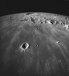 an image of the moon taken from space mission's orbit rover, which was captured by nasa astronauts in 1971