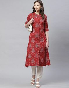 Red Cotton Straight Kurti Red Machine Work:Arabic Attire #kurtakameez #kameeze #stylishsalwarkameez #indiansuitsonlineshopping #newstyleindiansuits #buysalwarsonline #salwarkameezfashion #salwarkameezstitching #indiansuitsdesigner #salwarpantsonline #indiansalwardesigns #ladydesignersuit #fashionablesuitforwomen #salwarkameez #salwarsuit #salwar #shalwarkameezwomen #salwarkameezonline #suitsalwar #salvarkameezdesign Salwar Pants, Straight Kurti, Suits Online Shopping, Machine Work, Salwar Designs, Salwar Kameez Online, Red Bottom, Moroccan Caftan, Cotton Kurti