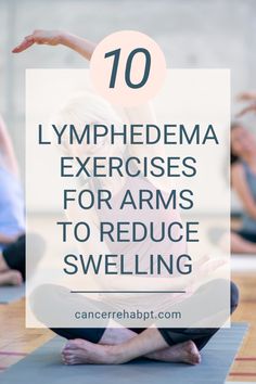 Lymphedema is a condition characterized by the accumulation of lymph fluid, usually in the arms or legs, leading to swelling and discomfort. It occurs when the lymphatic system, which is responsible for draining excess fluid from tissues and filtering it through lymph nodes, is impaired. This impairment can be a result of a genetic condition, surgery, radiation therapy, infection, or congenital conditions. Lymphedema is a chronic condition, but incorporating regular arm exercises into your daily routine can help promote lymphatic circulation, reduce swelling, and improve mobility.  In this article, I'm going to share helpful information on arm lymphedema and ten arm lymphedema exercises to help you effectively manage your symptoms. Exercises For Arms, Mastectomy Recovery, Improve Mobility, Healthy Lungs