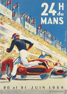 an advertisement for the 24 hour man's motorcycle race