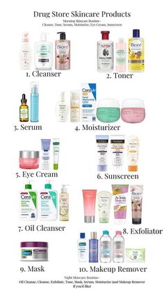 Haut Routine, Face Skin Care Routine, Skin Care Routine Order, Basic Skin Care Routine, Smink Inspiration, Morning Skin Care Routine, Facial Skin Care Routine, Affordable Skin Care, Skin Care Items