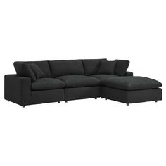 Sofas — Lexmod Transitional Sectional Sofas, Fabric Sectional Sofas, Affordable Modern Furniture, Modern Sofa Sectional, Fabric Sectional, Tommy Bahama Furniture, Black Sofa, Lexington Furniture, Upholstered Sectional