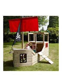 Ahoy there, shipmates! Set sail for adventure with the tp pirate galleon wooden playhouse. Bring high seas adventure to Pirate Ship Playhouse, Cat Playground Outdoor, Japan Cat, Harajuku Girl, Build A Playhouse, Japan Kawaii, Diy Playground, Cat Playground, Wooden Playhouse