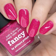 Nail Polish Society: piCture pOlish Summer 2018 Release + Comparisons Pink Nail Polish Colors, Hot Pink Nail Polish, Pretty Nail Polish, Diy Acrylic Nails, Super Nails, Nails Summer