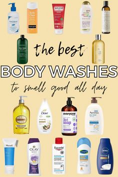 Best Body Washes To Smell Good All Day Best Body Soap To Smell Good, Best Body Wash For Dry Skin Shower Gel, Body Wash That Smells Good, Best Drugstore Body Wash, Best Shower Products For Women, Body Wash Women, Bodywash That Smells Good, Best Smelling Body Wash For Women, Best Body Wash To Smell Good For Women