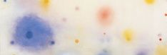 an abstract painting with multicolored circles on it