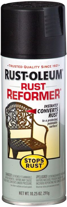 rust - oleum rust remover spray can