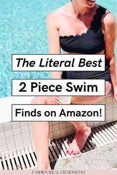 Explore the latest Women's Swimwear trends with these must-have two-piece Bathing Suits from Amazon. Perfect for embracing Women's Fashion while enjoying summer adventures, these picks are chic and budget-friendly. Best Amazon Clothes, Swimsuits Full Coverage, Coverage Swimwear, Full Coverage Swimwear, Popular Swimwear, Two Piece Bathing Suits, Best Amazon Buys, Outfits Vacation