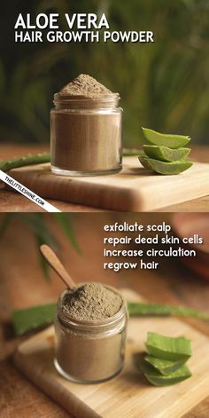 Regrow Thinning Hair, Aloe Vera Hair, For Healthy Hair Growth, Grow Thicker Hair, Exfoliate Scalp, Aloe Vera Powder, Hair Growth Spray, Homemade Shampoo, Aloe Vera For Hair