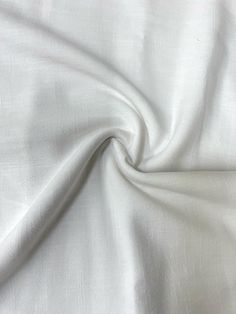 the white fabric is very soft and smooth