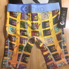 Reposhing This Item I Purchased From @Mismedleyy. Loved It, But Ready To Rotate For Something New. Questions? Leave A Comment Below! Small American Flags, Money Cat, Girls Sports Bras, Boys Boxers, Christmas Money, Sport Girl, Boxer Briefs, Yellow Blue, Leave A Comment