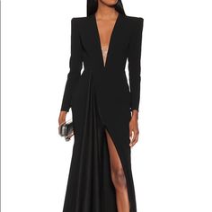 S To Xl Luxury Chic Maxi Length V-neck Dress, Elegant Sheer V-neck Maxi Dress, Luxury Pre-draped V-neck Maxi Dress, Luxury Belted V-neck Maxi Dress, Luxury V-neck Asymmetrical Chic Dress, Evening Dresses, Colorful Dresses, Maxi Dress, Womens Dresses