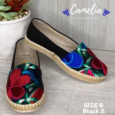 Mexican Embroidered Espadrille Shoes Zinnia – Camelia Mexican Boutique Embroidered Espadrilles, Mexican Boutique, Embroidered Clutch, Unique Embroidery, Embroidered Shoes, Leather Platform Sandals, Espadrille Sandals, Sandals For Sale, Kids Sandals