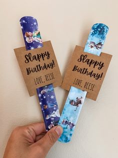 "Frozen slap bracelet favors ❄️  The sweetest bracelets for your birthday! 🥳  The favor comes with the card & the slap bracelet. You'll receive a variety of Frozen  themed bracelets as pictured!  Please let us know what the card should say in the \"personalization\" section 💕 Message us with any questions!" Frozen Birthday Treat Bags, Frozen Birthday Loot Bags, Frozen Theme Party Favors Goody Bags, Frozen Treat Bags, Disney Frozen Party Favors, Frozen Themed Birthday Party Favors Gift Bags, Frozen Birthday Party Favors, Frozen Favors, Frozen Party Favors