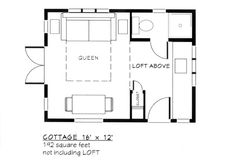 a floor plan for a small apartment