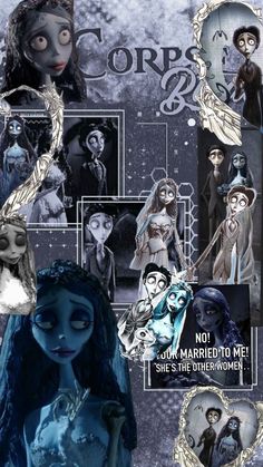 an image of corpsebones collage with pictures and captions from the movie corpsebones