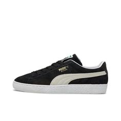 New In Box Men’s Size 11.5 Black Puma Suede, Puma Suede Classic Xxi, Nike Windrunner, White Puma, Puma White, Sneakers Puma, Black Puma, Puma Suede, Puma Sneakers