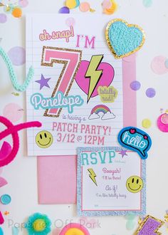 Seven Birthday Party Ideas Girl, 7th Bday Girl Party Ideas, 7th Birthday Theme Girl Party Ideas, 8th Girl Birthday Party Theme, 7th Birthday Theme Girl, Stoney Clover Birthday Party, Birthday Party Fun Activities, 9 Birthday Party Ideas Girl, 8 Birthday Party Ideas For Girl