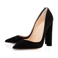 Basic Pumps Elegant Pointed Toe Chunky Heels for Women Luxury Pointed Toe Pump For Work, Luxury Round Toe Pump With 4-inch Heel, Cheap Synthetic Pointed Toe Heels, Cheap Black Heels For Fall, Luxury Classic Heels For Workwear, Luxury Classic Closed Toe Heels, Luxury Timeless Heels For Business, Luxury Black Office Heels, Cheap Black Pointed Toe Court Shoes