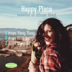 Here's a great essential oil diffuser blend for when you just need to find your own personal happy place. Wild Orange has an energizing and revitalizing aroma, which is why it's commonly used as an effective tool for uplifting mood. Lavender has SO MANY therapeutic properties, and is especially great for its calming and relaxing qualities. And Ylang Ylang! So much to offer therapeutically! It's so effective for uplifting your mood, as well as having calming properties. www.hayleyhobson.com Lifestyle Pictures, Regular People, Diffuser Blend