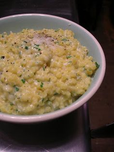 a white bowl filled with macaroni and cheese