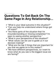 For additional mental health related content, click the link below to find this post and more posts like it!  If you're in California and interested in meeting with a therapist in our practice, email info@alyssamariewellness.com to schedule a free consultation. Couple Conversations, Conflict At Work, Healthy Couple, Relationship Skills, Relationship Lessons, Relationship Therapy, Relationship Advice Quotes, Relationship Psychology, Healthy Relationship Tips