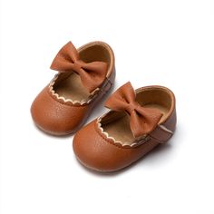 Mary Janes Non-slip Soft Sole Shoes Material: Cotton True to size, please take your normal size. Toddler Bow Ties, Soft Sole Baby Shoes, Newborn Bows, Toddler Bows, Bow Decor, Princess Shoes, Walker Shoes, Bow Shoes