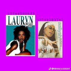 an image of a magazine cover with a woman pointing to the side and another photo of a