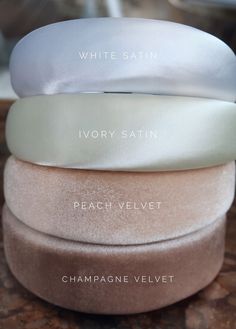 BIGGER + BETTER The revamped version of our best selling Matador velvet or satin headband now available without any embellishments. Simple and sweet-- but equally as much a statement piece. This new color is a beautiful creamy pearl ivory. A perfect addition for a chic and classic look. If fashion icons like Pernille and Leandra can wear this look, so. can. you!! Pair with our XL Pearl Hoops for outfit perfection. 😍⬇️ https://www.etsy.com/listing/624746679 Minimalist Jewelry Silver, Pretty Headbands, Gold Minimalist Jewelry, Headband Crown, Thick Necklace, Cuban Link Necklace, Headband Bridal, Satin Headband, Gold Chain Choker