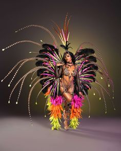 Lavish the band's theme for SpiceMas 2024 is: Fauxlore. Costumes are inspired by folklore tales embedded in Grenada's history. This costume here is called "Arana" inspired by the Anansi the spider tales. Anansi The Spider, Carnival Diy, Carnaval Ideas, Caribbean Festival, Vacation Poses, Baddie Tattoos, Miami Carnival