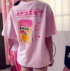 Pink T Shirts, Sassy Outfit, Pastel Fashion, Bunny Shirt, Kawaii Fashion Outfits, Kawaii Clothes, Harajuku Fashion, Kawaii Fashion, Types Of Fashion Styles