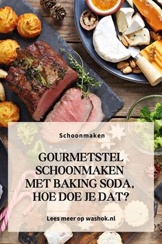 Gourmetstel schoonmaken Baking Soda, Baking