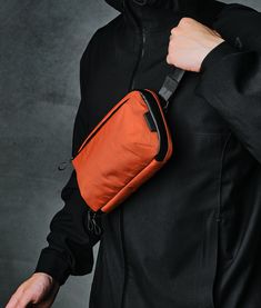 Camera Sling Bag, Functional Outdoor Shoulder Bag With Anti-theft Pocket, Outdoor Practical Chest Bag With Anti-theft Pocket, Outdoor Techwear Bag With Adjustable Strap, Functional Camera Bag For On-the-go, Nylon Shoulder Bag With Anti-theft Pocket For Outdoor, Tech Pouch, Tech Cases, Fashion Organization