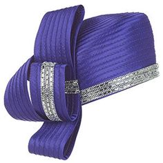 The Giovanna HR22123-PUR Church Hat is a testament to timeless fashion fused with modern flair. This intricately designed accessory is not just a hat, but a piece of artistry, crafted to elevate your attire to new heights of elegance. Its stunning purple hue is versatile enough to complement a wide range of outfits, ensuring you'll catch the eye of admirers at any upscale gathering. The hat boasts a unique layered wrap style that creates a dynamic and voluminous silhouette. This distinctive desi Evening Adjustable Cloche Hat With Curved Brim, Adjustable Cloche Hat With Curved Brim For Evening, Adjustable Curved Brim Evening Hat, Adjustable Curved Brim Hat For Evening, Adjustable Cloche Hat With Structured Crown For Evening, Adjustable Cloche Hat With Structured Crown For Party, Elegant Evening Hats, One Size Fits Most, Elegant Evening Hats One Size Fits Most, Elegant Hat For Evening, One Size Fits Most