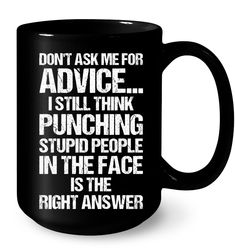 I Still Think Punching | Funny T Shirts Hilarious | Funny Mugs | Funny T Shirts For Women And Man | Cool T Shirts #funnymugs #mugs Sarcastic Mugs, Coffee Mugs Unique, Coffee Mugs Funny, Mugs Unique, Coffee Mug Quotes, Mugs Funny, Funny Shirts Women, Mugs Coffee